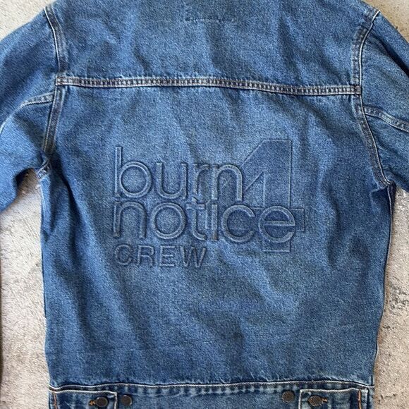 Burn Notice Crew Season 4 denim jacket - Picture 2 of 10